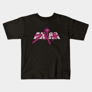 Synthwave akira v2 Kids T-Shirt